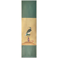Hawk on a Perch – Korean traditional silk scroll (Gaeungdo)